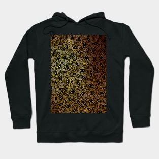 Golden Celtic Pattern Hoodie